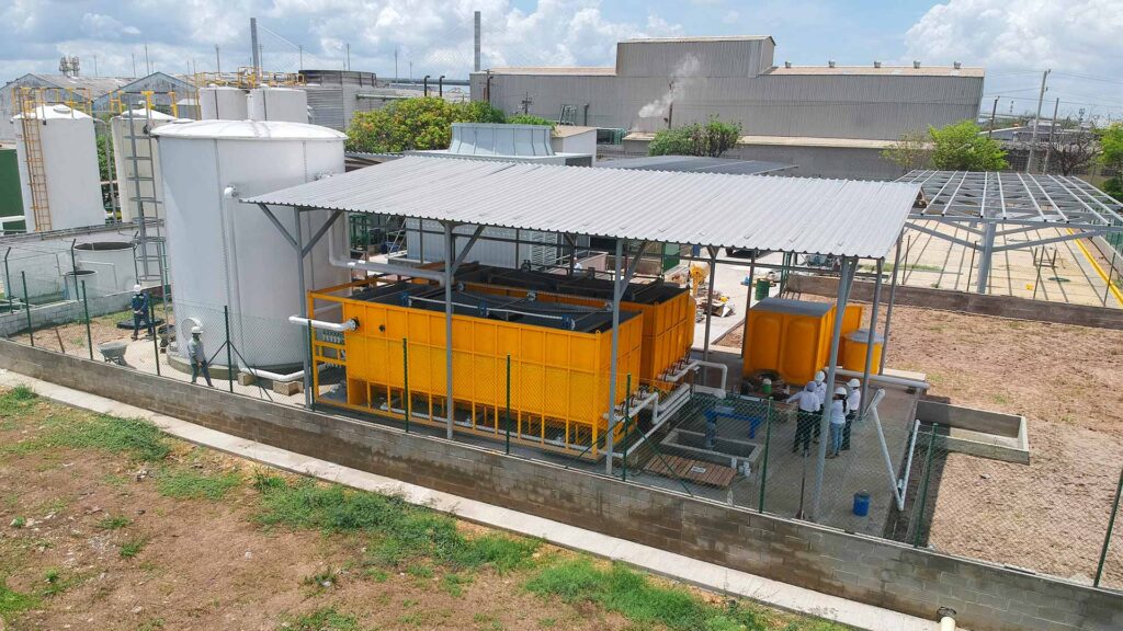 Planta de tratamiento de agua de Synertech en Barranquilla